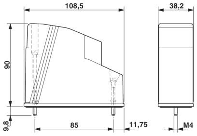 Корпус-VC-AL-T4-Z-M25/M20-S