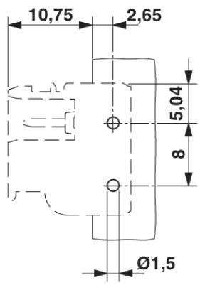 Ответная часть-GMSTBO 2,5 HV/ 2-GL-7,25THRR32