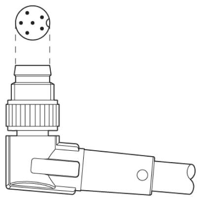 Sensor/actuator cable-SAC-6P-M 8MR/10,0-PUR