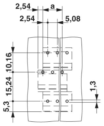 Клеммные блоки для печатного монтажа-MK3DS 3/ 2-5,08