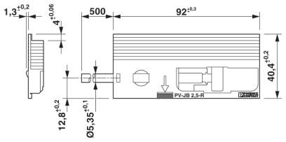 PV-JB 2,5/ 1-L 50 PXC