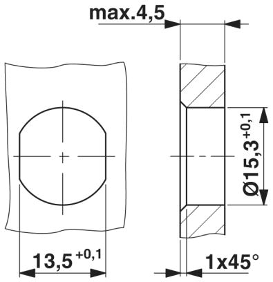 Системный кабель шины-VS-MSDBPS-OE-93G-LI/1,0