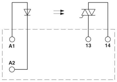 Миниатюрные полупроводниковые реле-OPT-24DC/230AC/ 2