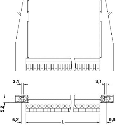 Соединительная колодка-SKBD 20/MT-FLRP