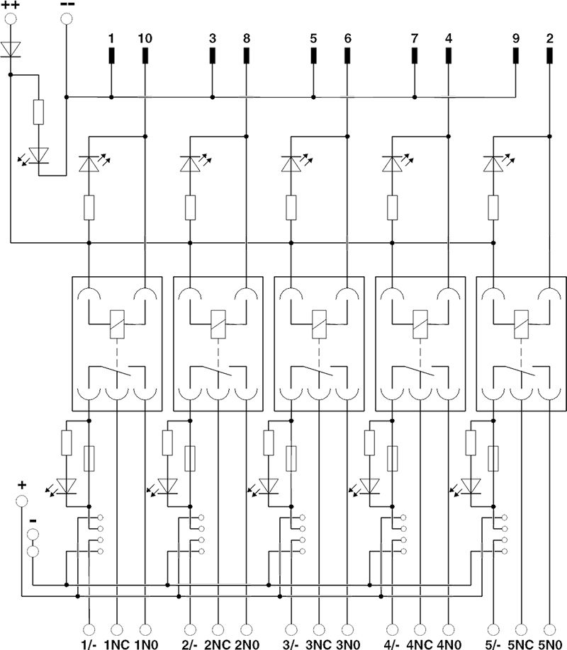 Активный модуль-UM-FLK10-5RSC-24DC/DO/ROC800