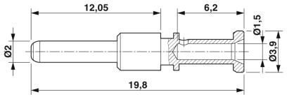 Обжимной контакт-ST-20KP010