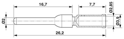 Обжимной контакт-SF-20KP023