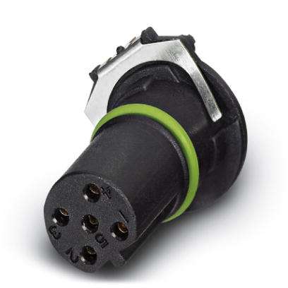 Встраиваемые разъемы-SACC-CI-M12FSB-5CON-L180-THR