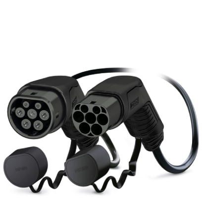 Зарядный кабель AC-EV-T2G3PC-3AC32A-5,0M6,0ESBK11