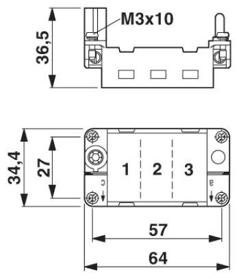 Составные стопорные рамы-HC-M-MHR-A3-N