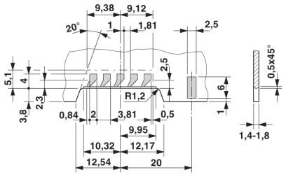 Корпус для электроники-ME 45 UTM TBUS KMGY