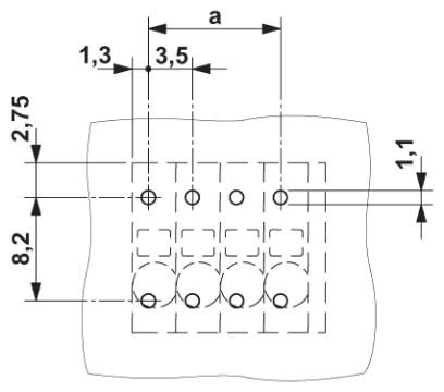 Клеммные блоки для печатного монтажа-SPT 1,5/ 6-V-3,5