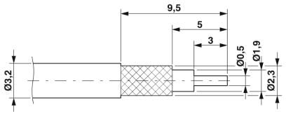 Коаксиальный контакт D-SUB-VS-BU-KX-75-RG179/187