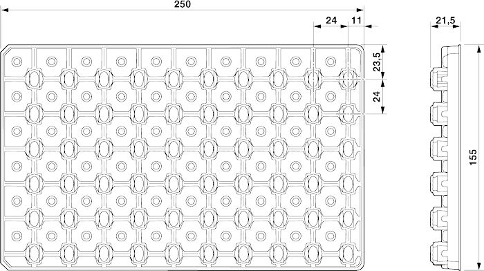 Встраиваемые разъемы-SACC-CIP-M8FS-3P SMD SH T