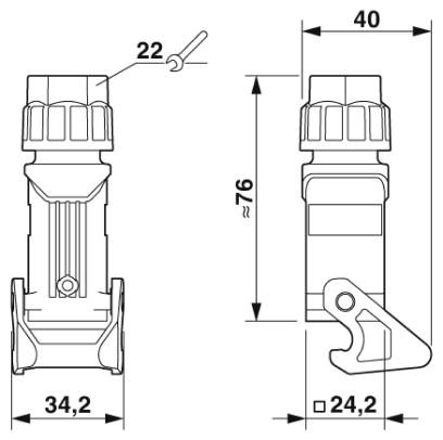 Корпус-HC-STA-D07-CHWS-1TGM20-PL-BK