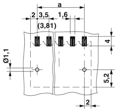 Клеммные блоки для печатного монтажа-SPT-SMD 1,5/ 3-H-3,5 R24