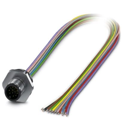 Встраиваемые разъемы-SACC-E-M12MS-12P-M16XL/0,5