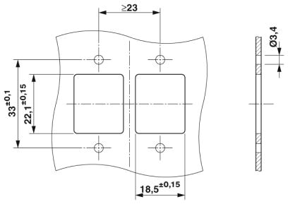Монтажные рамы-FOC-V14-F1S-EM/SJO