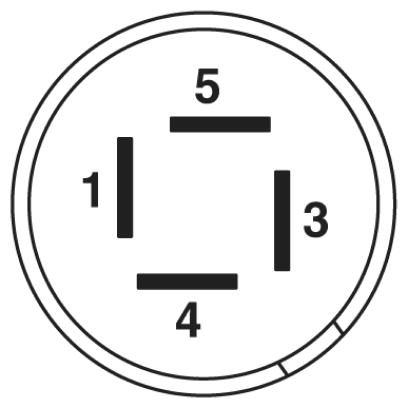 Коробка датчика и исполнительного элемента-SACB-4Q/4P-L-10,0PUR