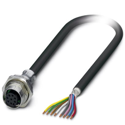 Встраиваемые разъемы-SACCBP-FS-8CON-M16/1,0-PUR SCO