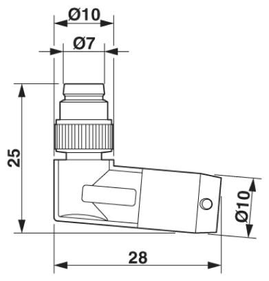 Кабель для датчика / исполнительного элемента-SAC-8P-M 8MR/ 3,0-PUR