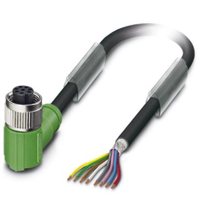 Кабель для датчика / исполнительного элемента-SAC-8P-1,5-PUR/M12FR SH