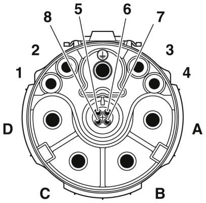 Кабельный соединитель-SB-8EPCA8A8L34S