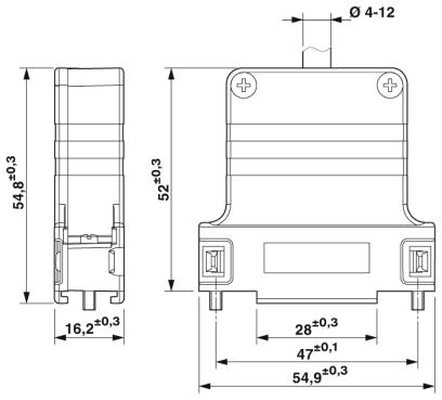 Сальниковый корпус D-SUB-CUC-DST-GPME-S/DSSC25