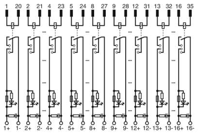 Активный модуль-UM-D37M/16RSC-24DC/DO/C300/L