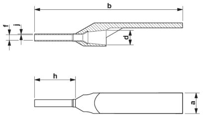 Кабельный наконечник-AI-WM 0,5-8 WH
