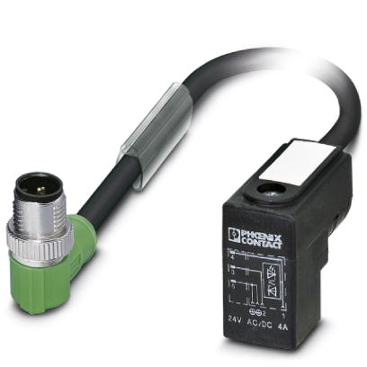 Кабель для датчика / исполнительного элемента-SAC-3P-MR/ 0,6-PUR/C-1L-Z SCO