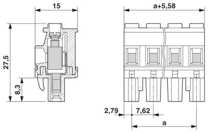 Разъем печатной платы-GMVSTBR 2,5 HV/ 3-ST-7,62