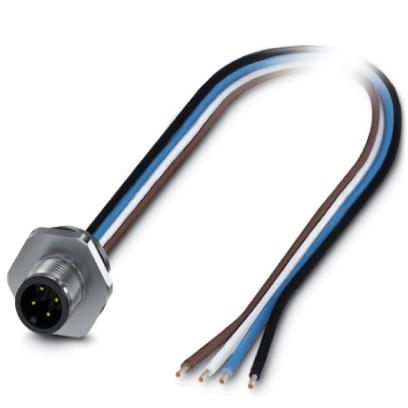 Встраиваемые разъемы-SACC-E-M12MS-5P-M16XL/0,5