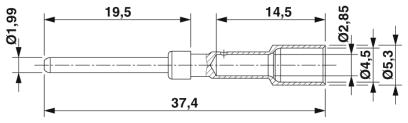 Обжимной контакт-SM-20KP008