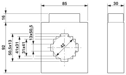 Трансформатор тока-PACT MCR-V2-5012-85-1000-5A-1
