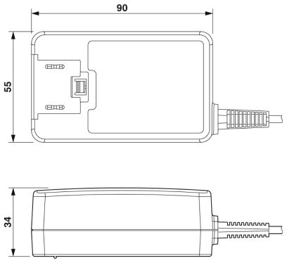 Сетевой штекер-PLD E 400-PS/1AC/24DC/30W