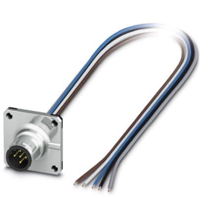 Встраиваемые разъемы-SACC-SQ-M12MSB-5CON-25F/0,5