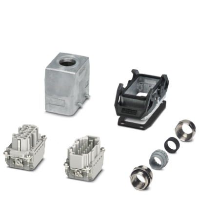 Комплект вставных соединителей-HC-STA-B10PT-BWD-LT-M25-ELCAL