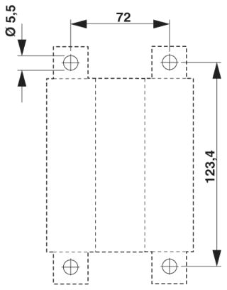 Клемма для высокого тока-UKH 240-3L-F