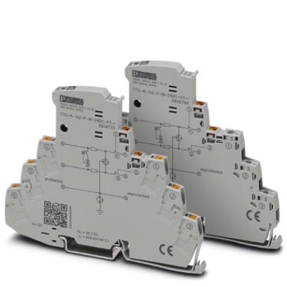 Устройство защиты от перенапряжений-TTC-6-1X2-F-M-24DC-PT-I