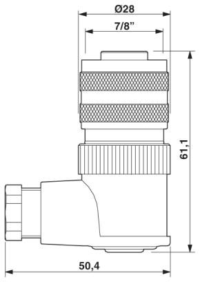 Разъем-SACC-MINFR-4CON-PG 9
