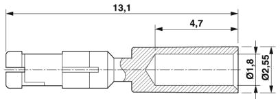 Обжимной контакт-SB-10KS004