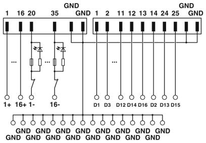 Интерфейсный модуль-UM-D37M/DS/FU/LED/AID16/C300/R