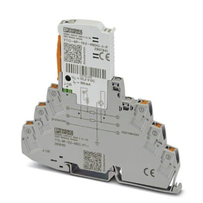 Устройство защиты от перенапряжений-TTC-6P-1X2-48DC-PT-I