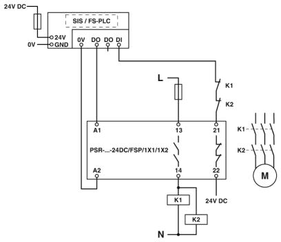 Реле сопряжения-PSR-SCP-24DC/FSP/1X1/1X2