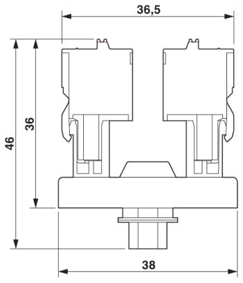 Интерфейсный модуль-DFLK-D50 SUB/M/FKCT