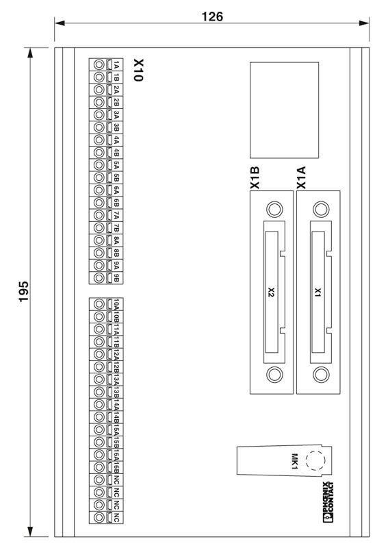 Пассивный модуль-FLKM-2KS40/SPT/CS
