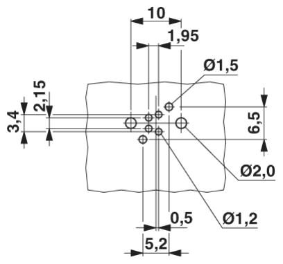 Встраиваемые разъемы-SACC-DSIV-M 8FS-4CON-L180-06