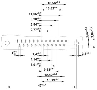 Модуль для контактов-VS-25-BU-DSUB-ER