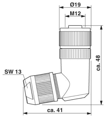 Разъем-SACC-M12FR-4SC SH